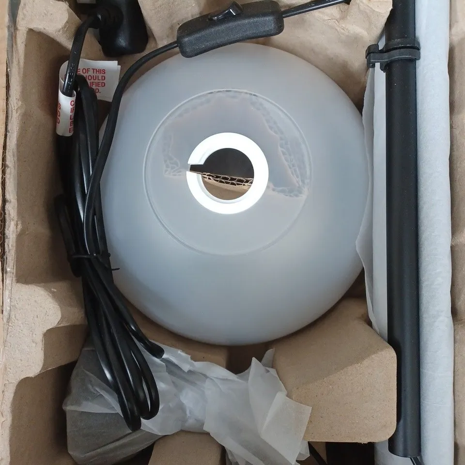 BOXED MONOCHROME FLOOR LAMP