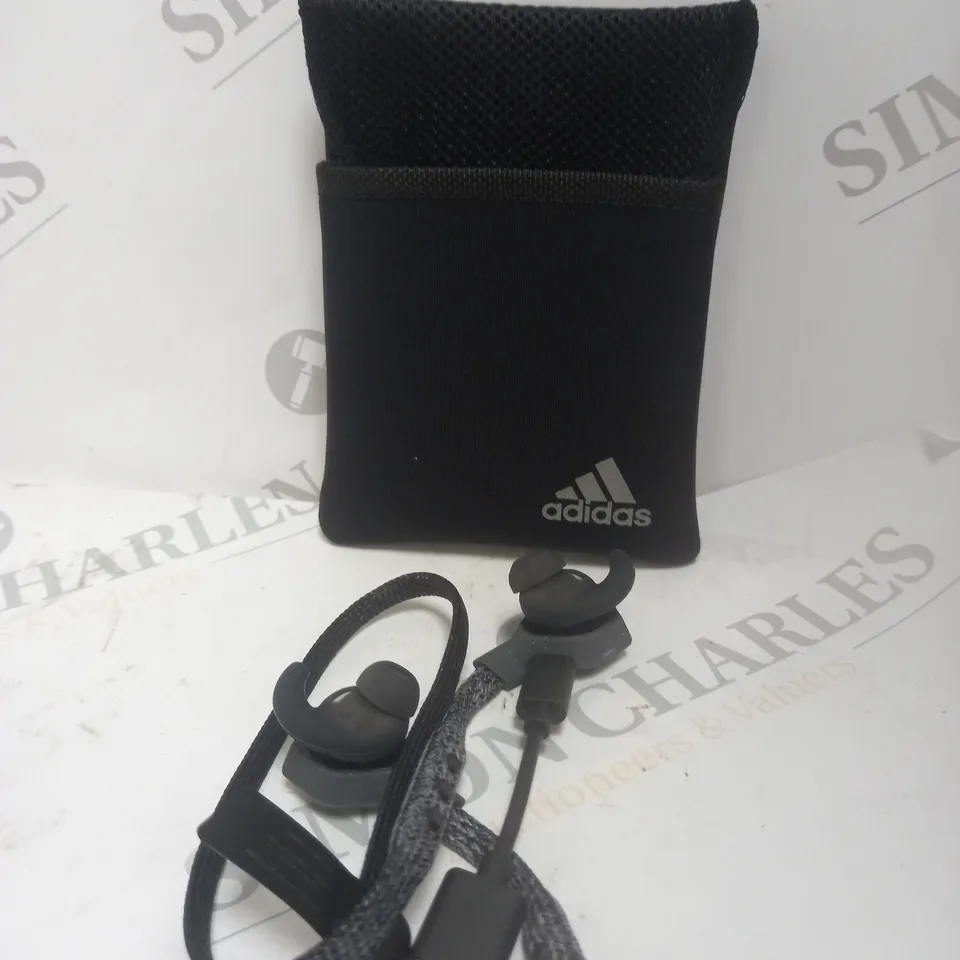 BOXED ADIDAS FWD-01 BLUETOOTH SPORT HEADPHONES - NIGHT GREY