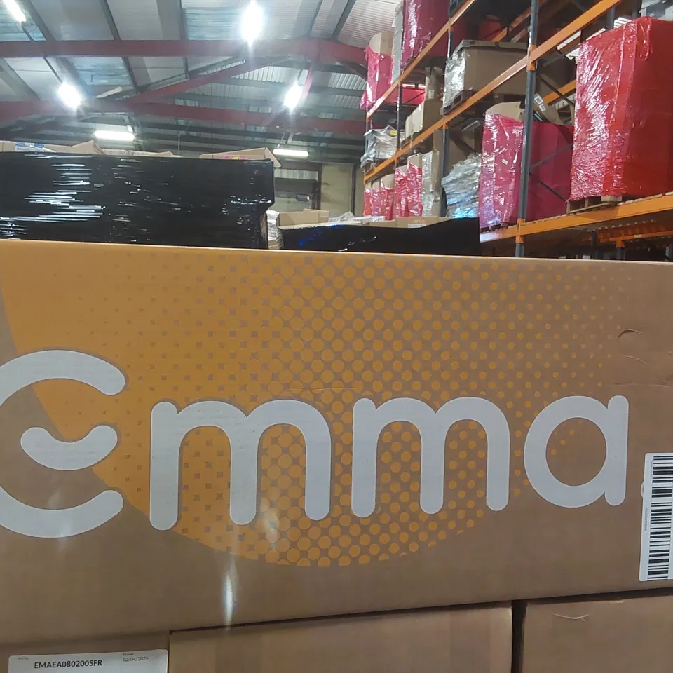 BRAND NEW BOXED EMMA ESSENTIAL MATTRESS - 2 CO-PACKED 80X200 MATTRESSES - FR
