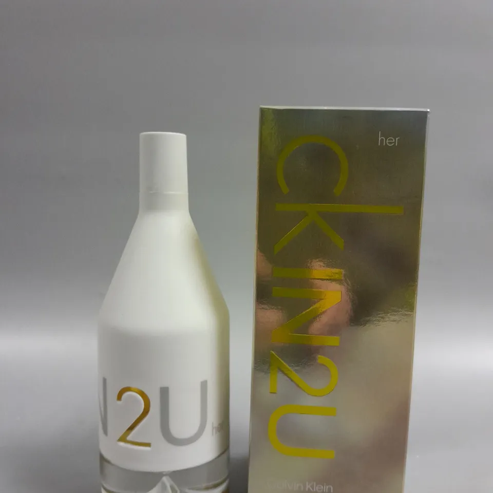 BOXED CALVIN KLEIN CKIN2U HER EAU DE TOILETTE - 100ML