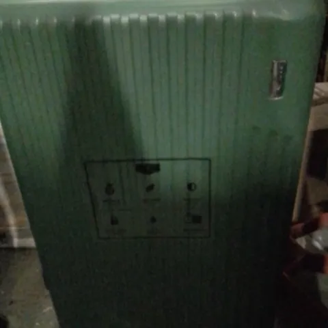 UNBOXED KEPLIN LUGG BIG SIZE TRAVEL SUITCASE WITH WHEELS SECURE LOCK SYSTEM GREEN COLOUR 