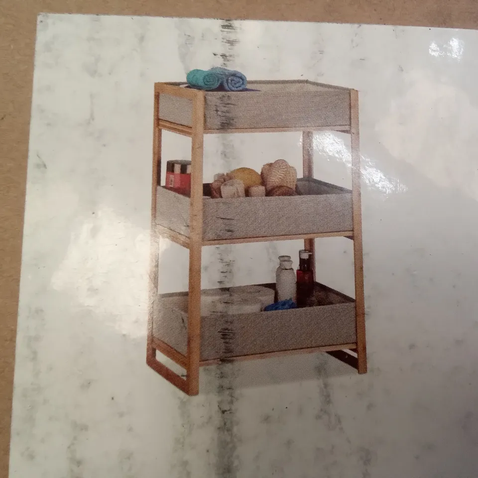 BOXED 46.5 × 75CM BATHROOM SHELF