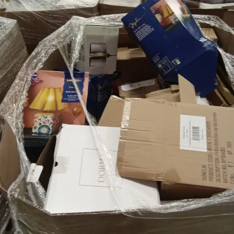 PALLET OF APPROXIMATELY 15 ASSORTED INDOOR LIGHTING PRODUCTS