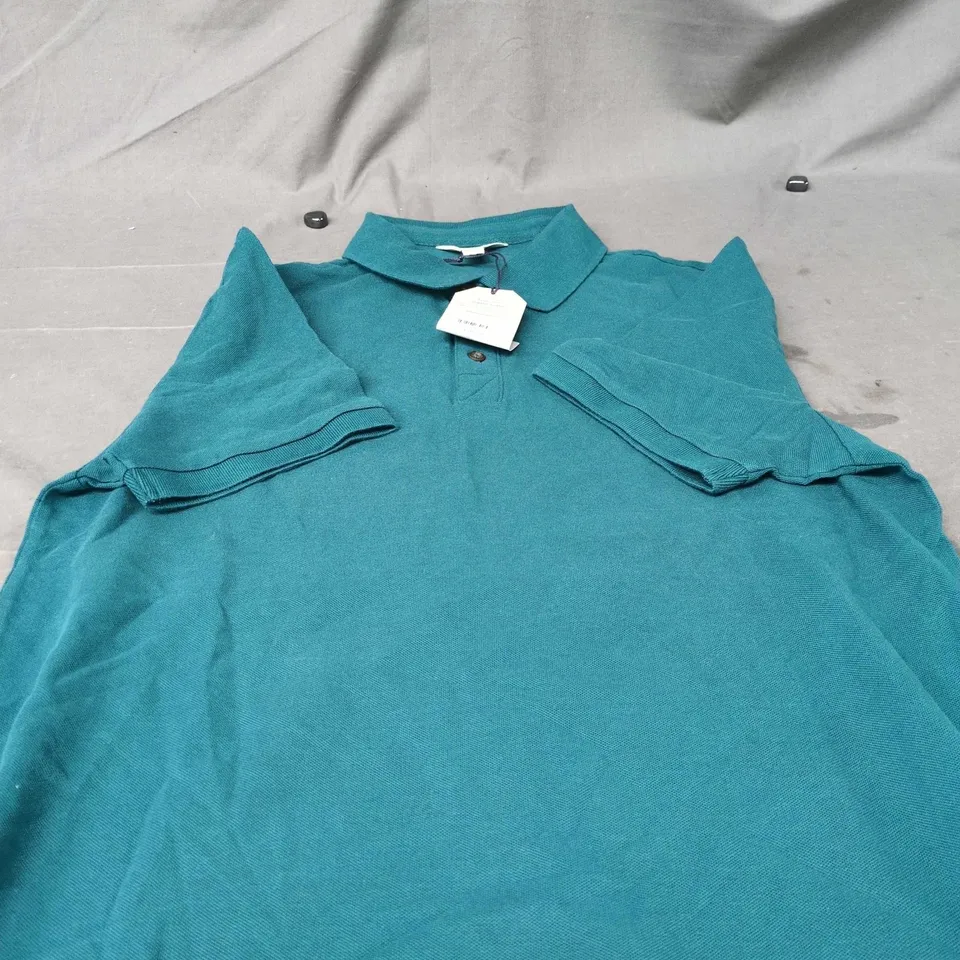 SEASALT CORNWALL MEN'S BALEFIRE POLO SHIRT – KINGFISHER (UK M)