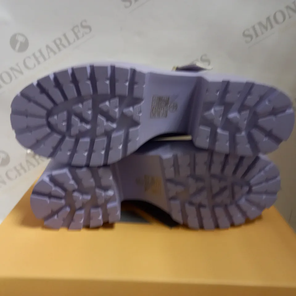 KOI VEGAN TIRA MARY JANES (LILAC NECTAR EDITION) - SIZE 5