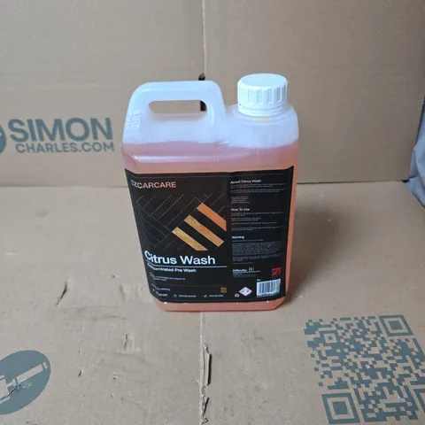 EZCARCARE CITRUS WASH CONCENTRATED PRE WASH 5L
