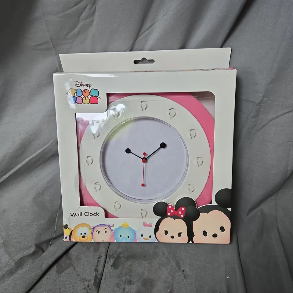 DISNEY TSUM TSUM WALL CLOCK – BOXED
