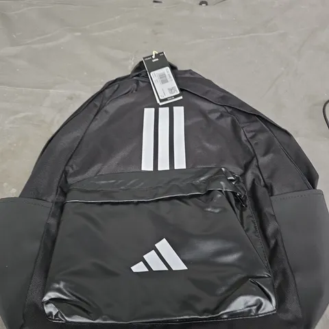 Adidas Backpack - Black with White Stripes