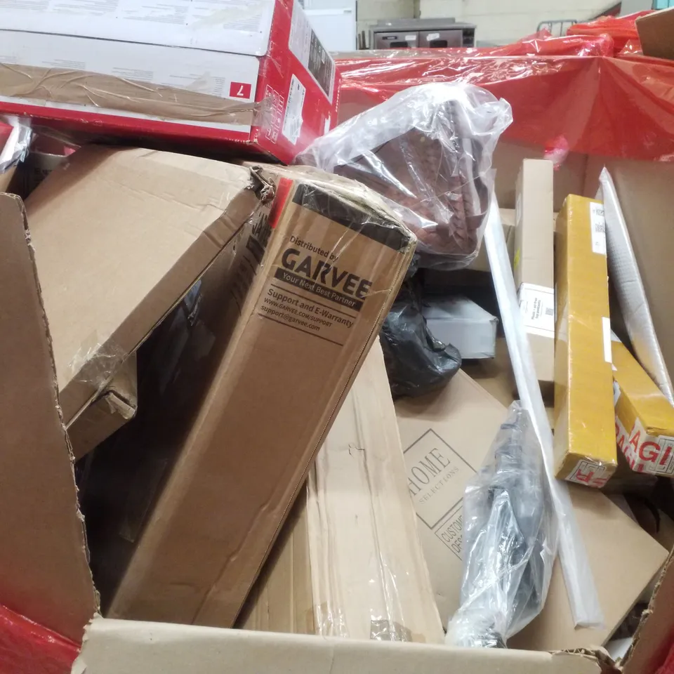 PALLET CONTAINING ASSORTED PRODUCTS INCLUDING WORLD TRAVEL MAP, CENTRIFUGAL JUICER, WHEELCHAIR CUSHION, KIDS SCOOTER & VIBRATION PLATES