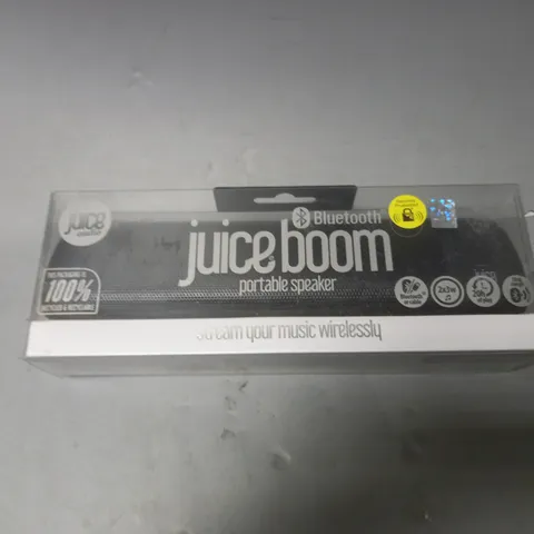 JUICEBOOM PORTABLE SPEAKER