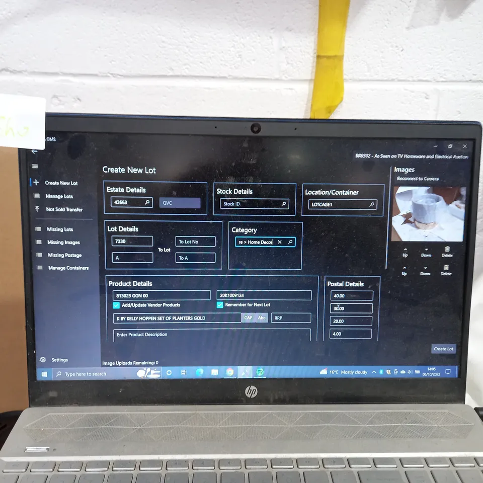 K BY KELLY HOPPEN SET OF PLANTERS GOLD