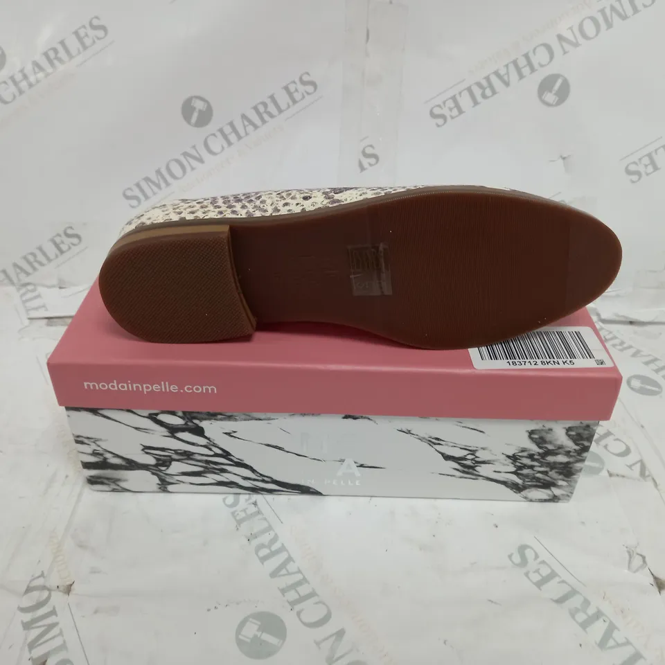 BOXED MODA IN PELLE SIZE 5