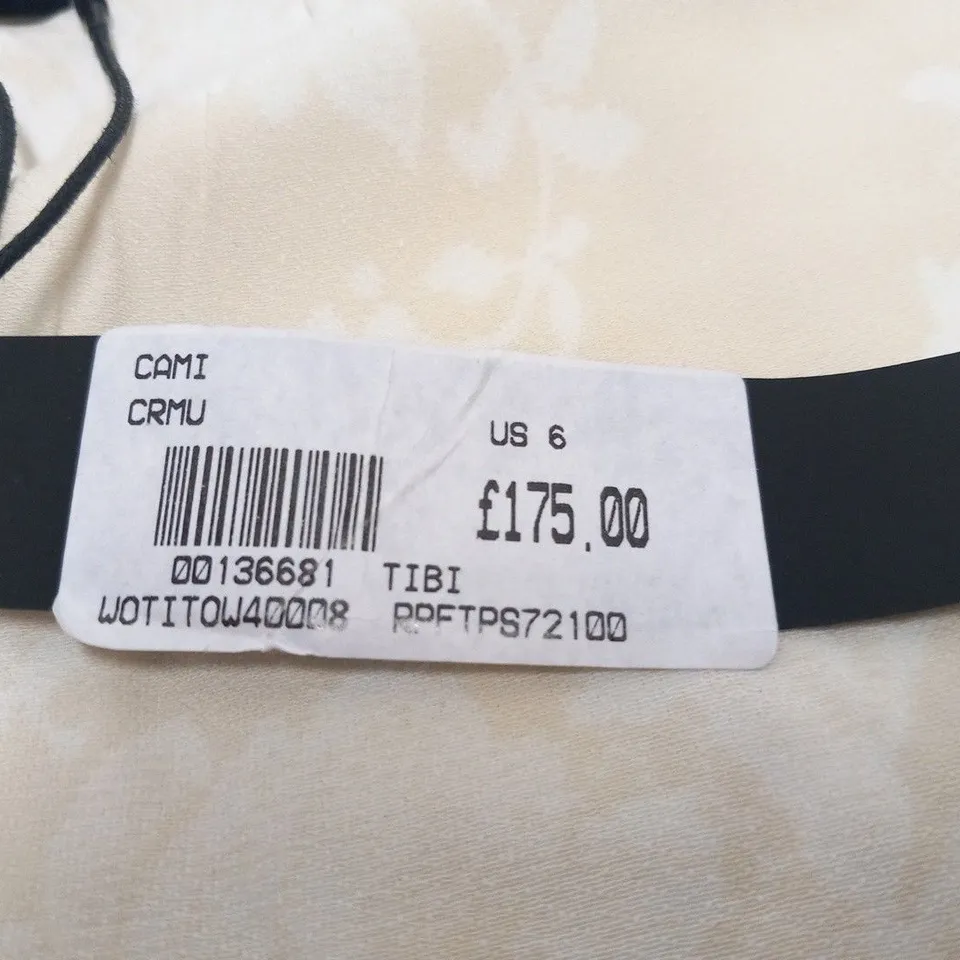 TIBI CAMI TOP SIZE US 6