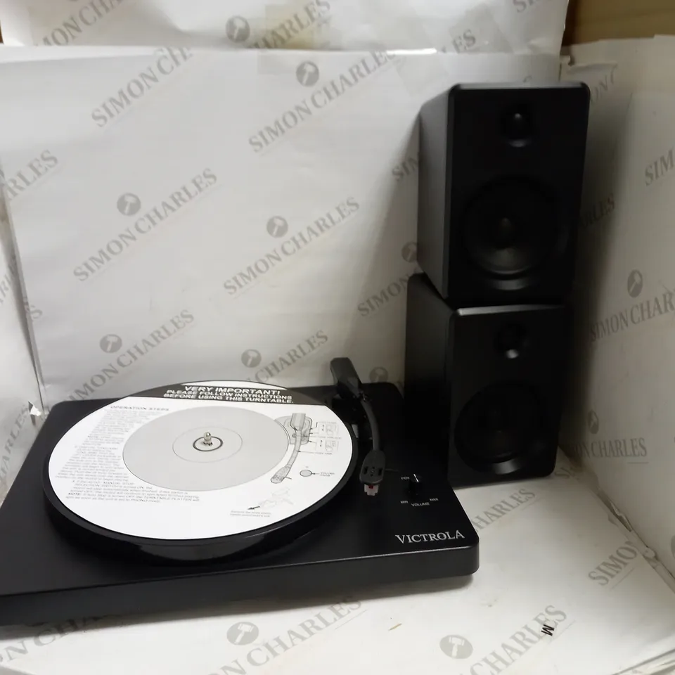 VICTROLA MODERN BLUETOOTH STEREO TURNTABLE
