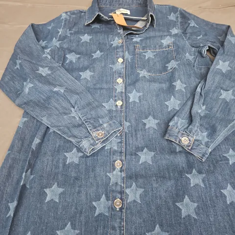 SUGARHLL ILSA MINI SHIRT DRESS - SIZE 12