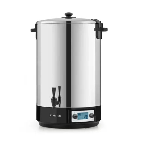 KLARSTEIN KONFISTAR STAINLESS STEEL 50L DIGITAL PRESERVING COOKER SILVER