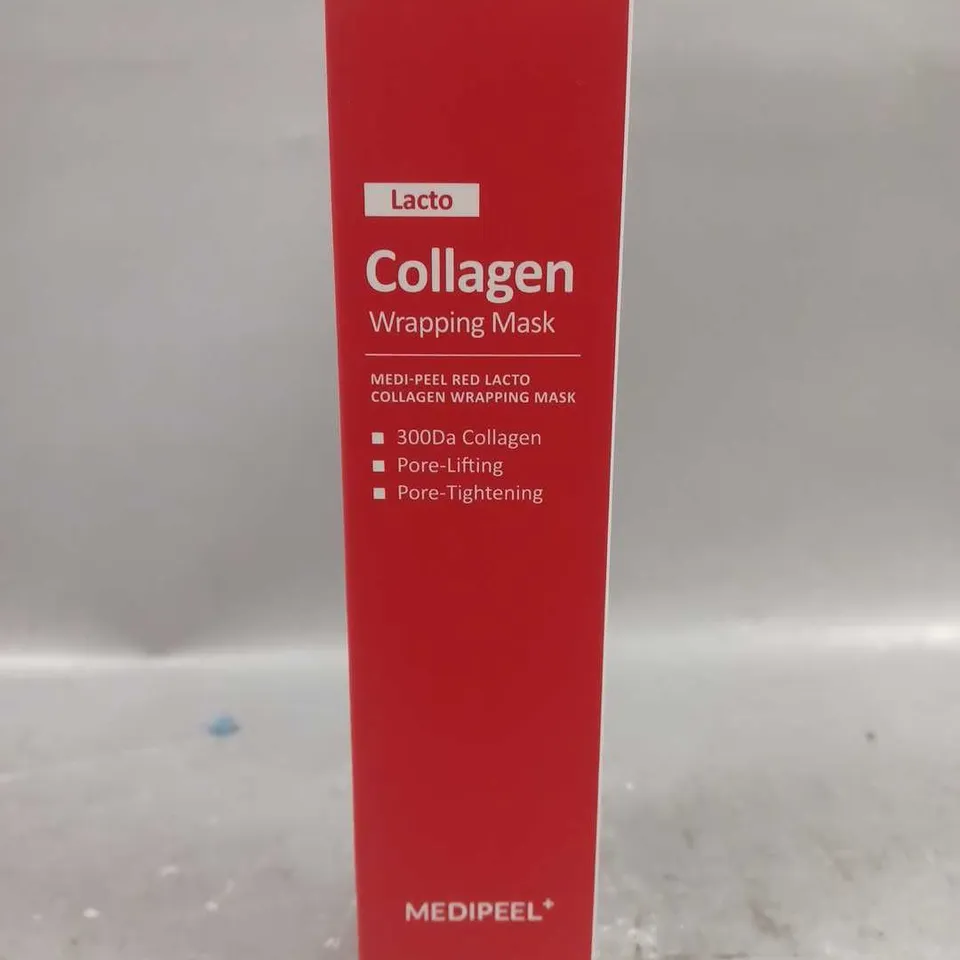 SEALED MEDIPEEL+ RED LACTO COLLAGEN WRAPPING MASK 70ML