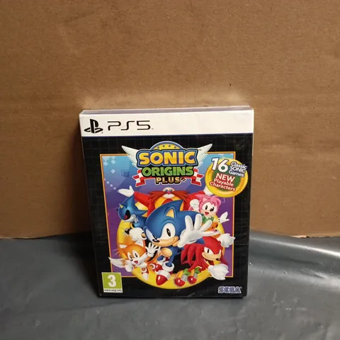 PLAYSTATION PS5 SONIC ORIGINS PLUS (16 CLASSIC SONIC GAMES) SEALED