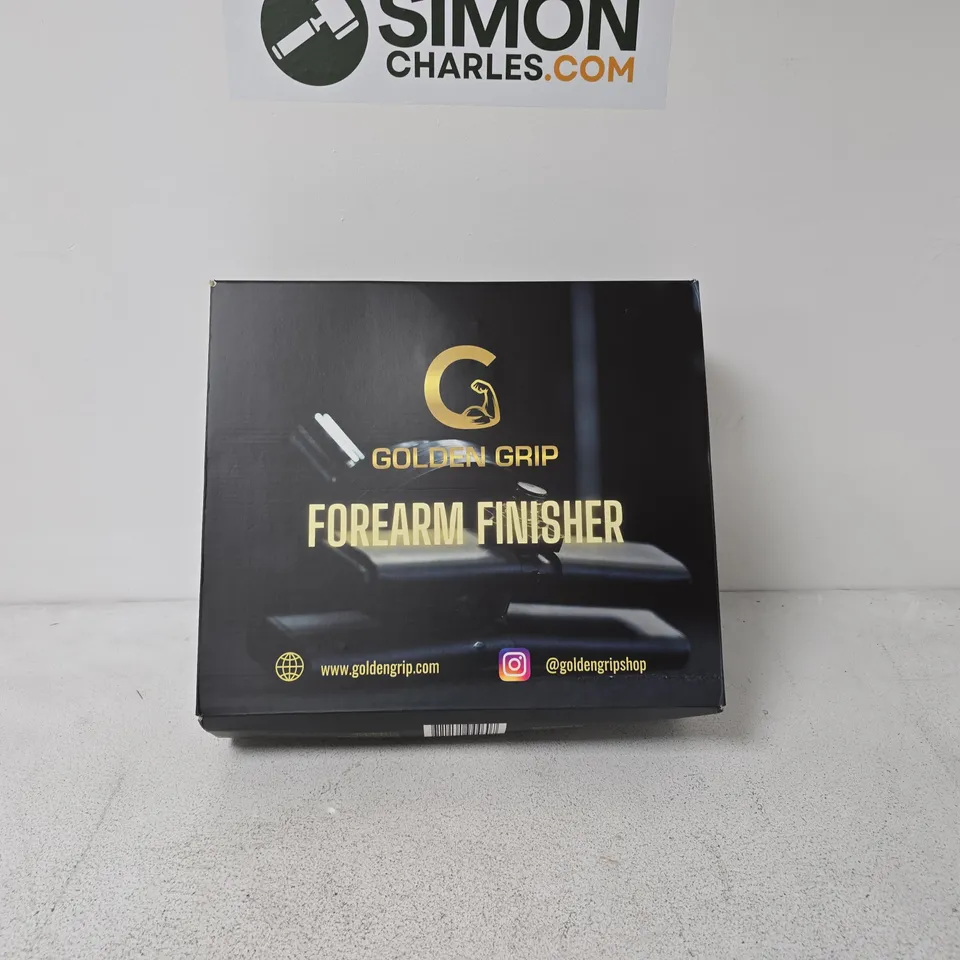GOLDEN GRIP FOREARM FINISHER – GRIP TRAINING DEVICE