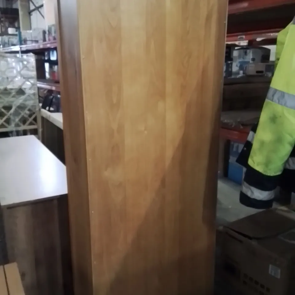 5 TIER DISPLAY CABINET OAK WOOD