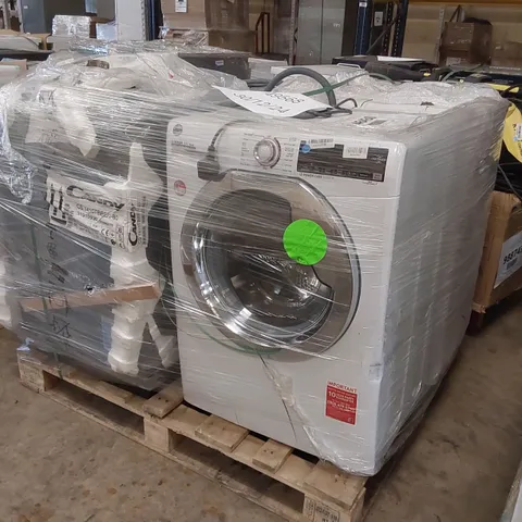 PALLET OF APPROXIMATELY 4 UNPROCESSED RAW RETURN WHITE GOODS TO INCLUDE;