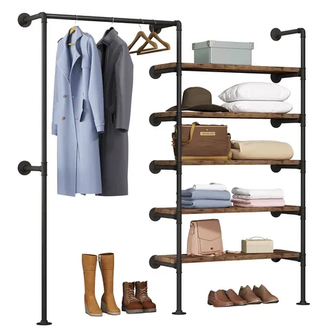 BOXED AAROLYN 187.5CM CLOTHING RACK 