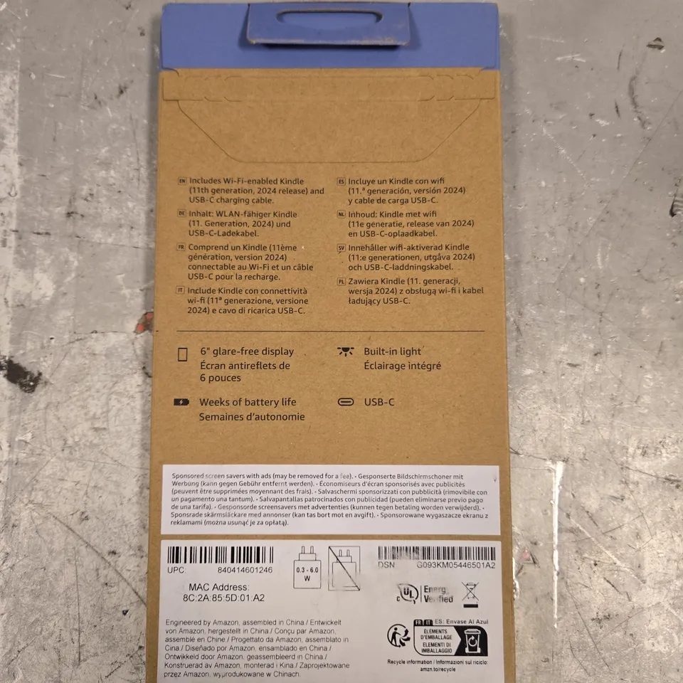 BOXED SEALED AMAZON GEN 11 KINDLE 