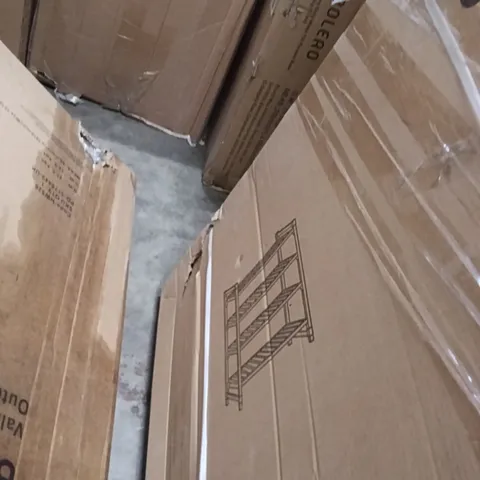 BOXED CAMBRO SHELVING (1 BOX)