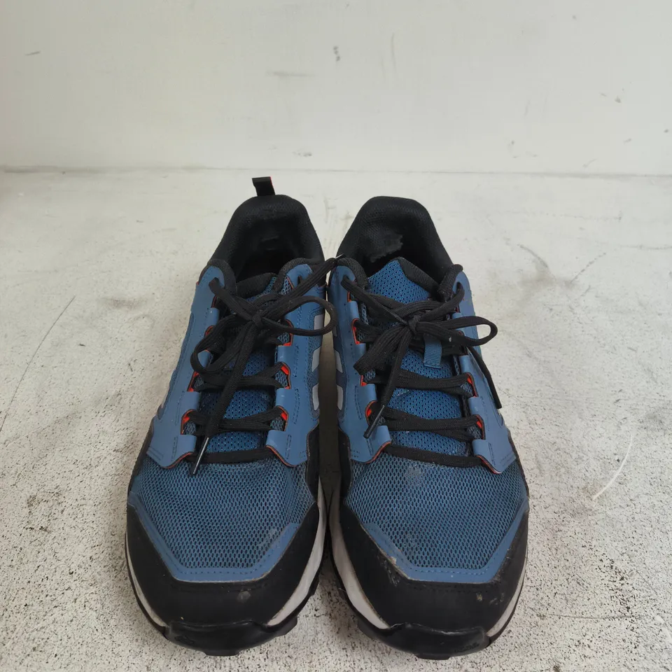 ADIDAS TERREX TRAIL RUNNING SHOES – BLUE/BLACK - UK 9.5