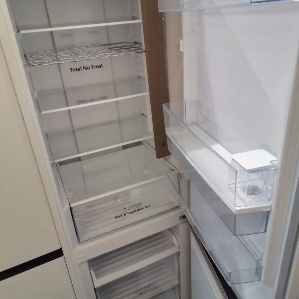 HISENSE RB390N4WWE FREESTANDING FRIDGE FREEZER IN WHITE 