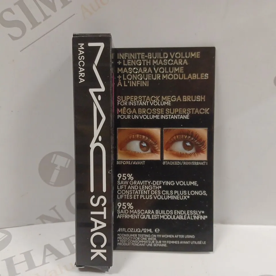 MAC BLACK STACK MASCARA SUPERSTACK MEGA BRUSH VOLUME