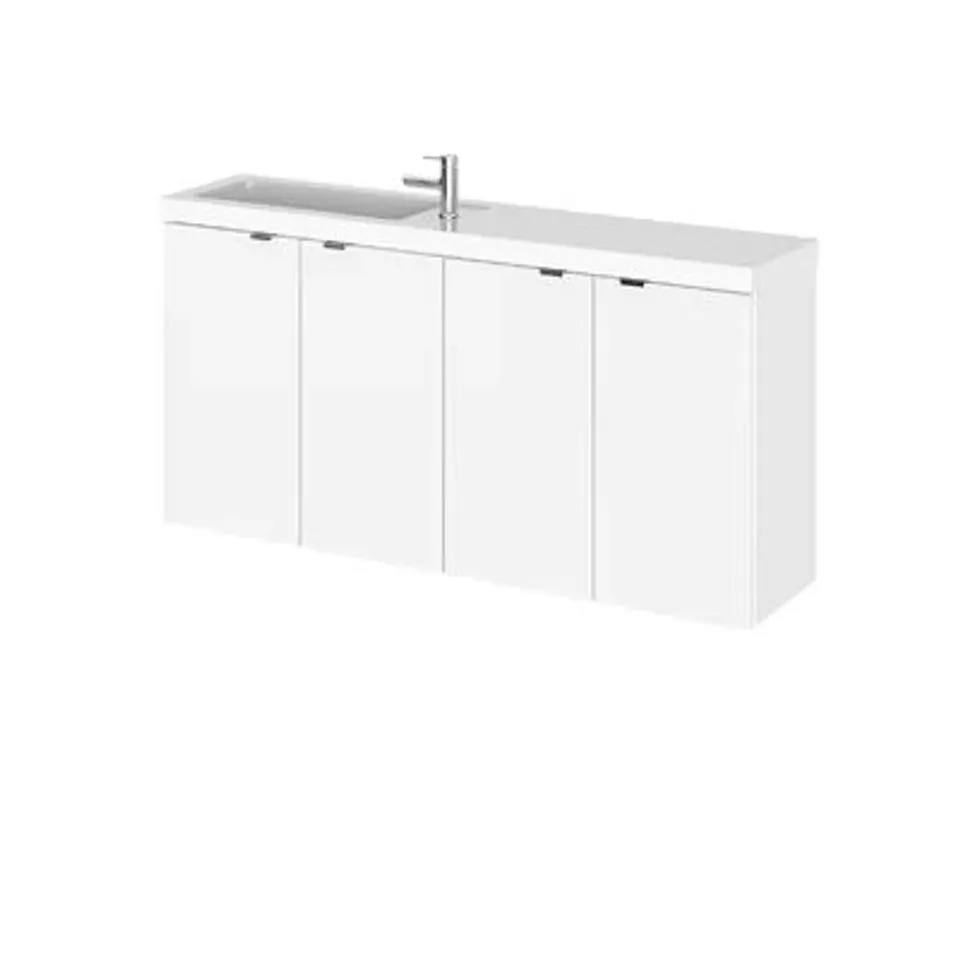 BOXED FUSION 1000MM COMBINED VANITY UNIT (3 BOXES)