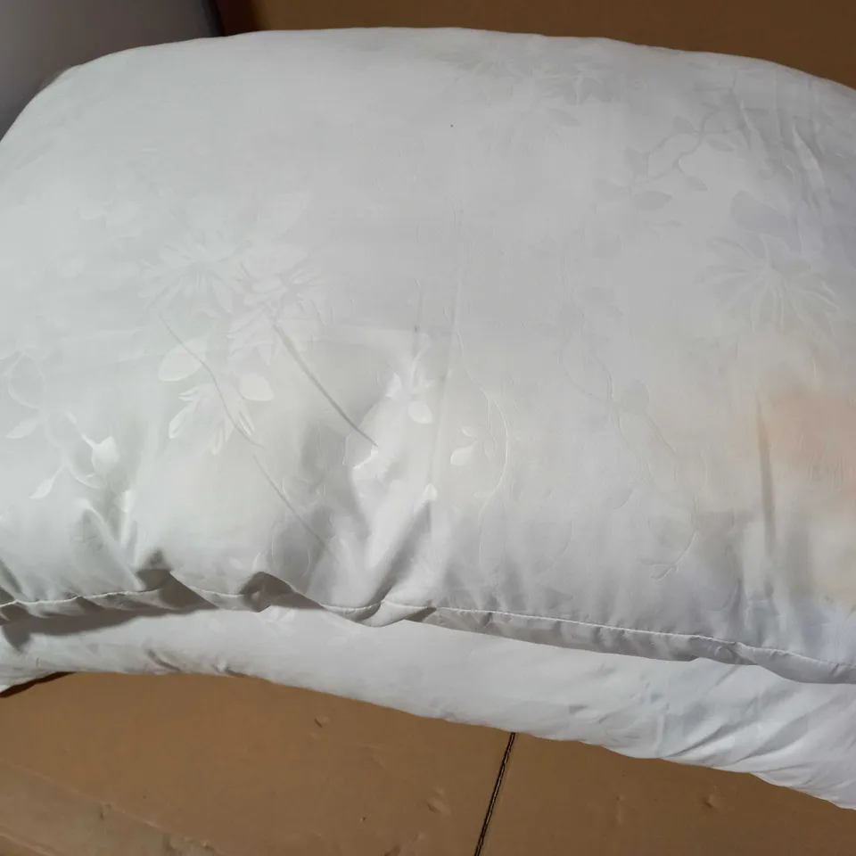 SUPERSOFT BY COZEE HOME SET OF 2 EMBOSSED MICROFRESH PILLOWS