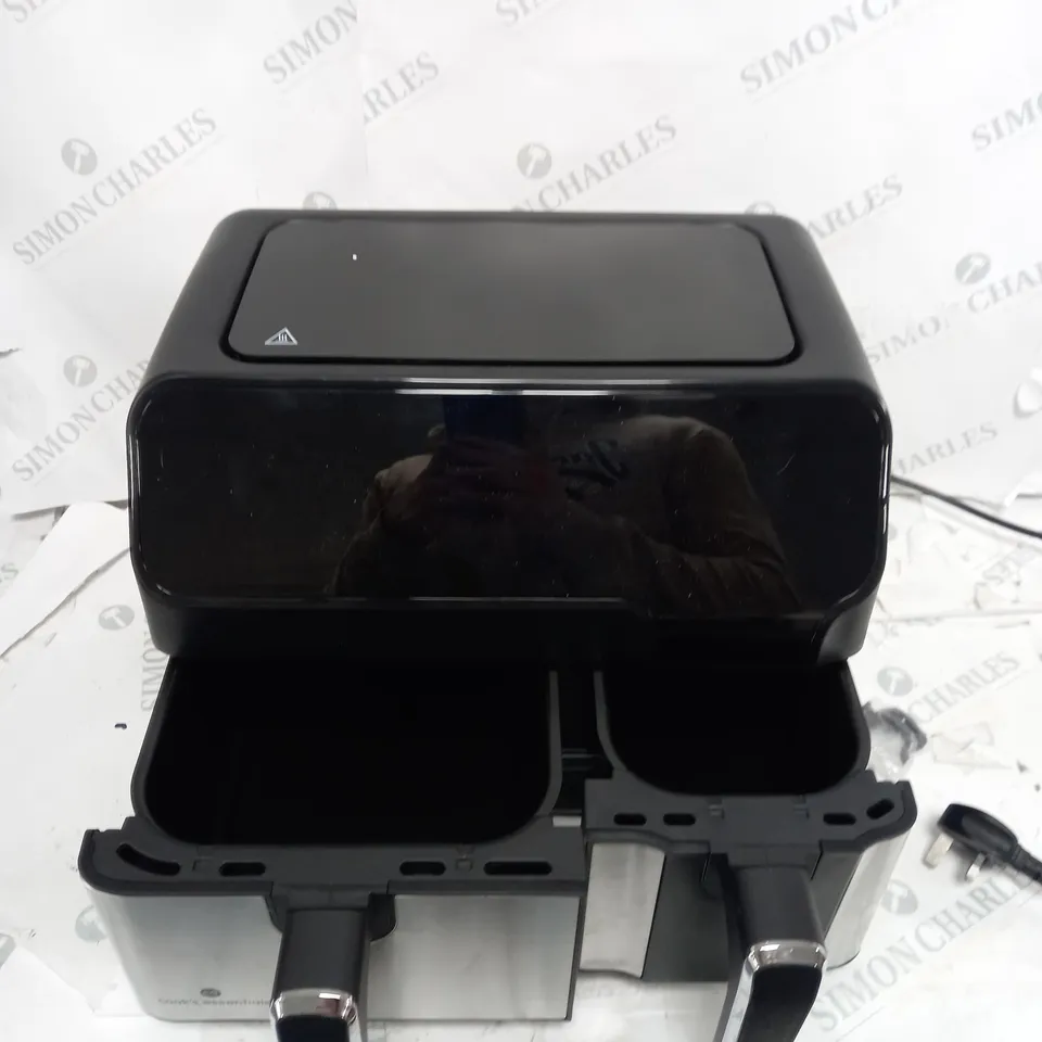 OUTLET COOK'S ESSENTIALS DUAL AIR FRYER