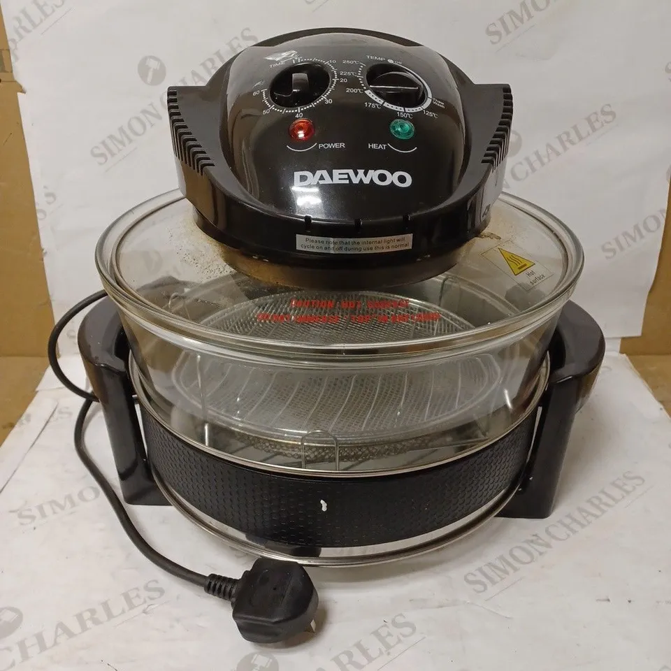 DAEWOO DELUXE 17L 1300W HALOGEN AIR FRYER 
