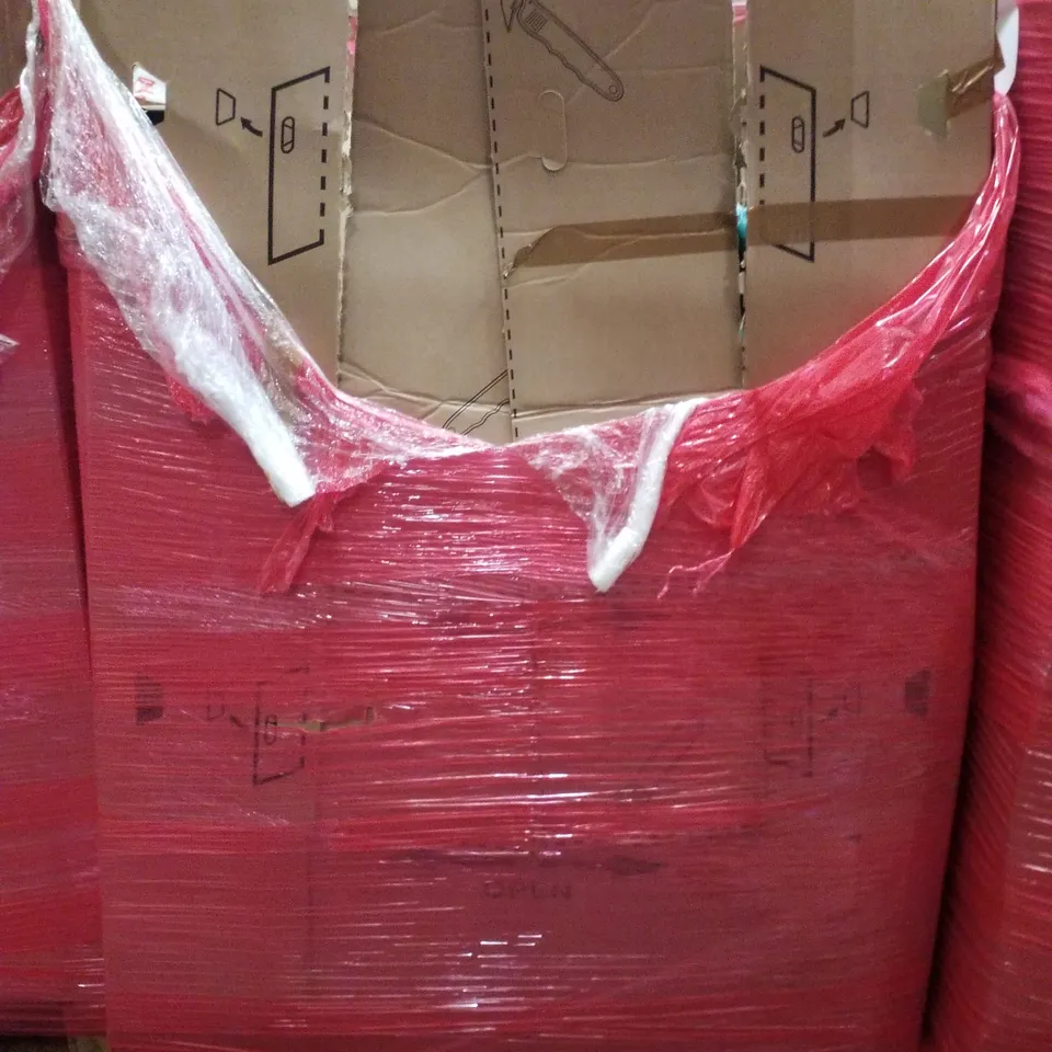PALLET CONTAINING ASSORTED PRODUCTS INCLUDING TOILET SEAT, MULTI-FUNCTION CRUTCH, FACE TOWELS, MOON LAMP & FOLDING FLOOR CHAIR