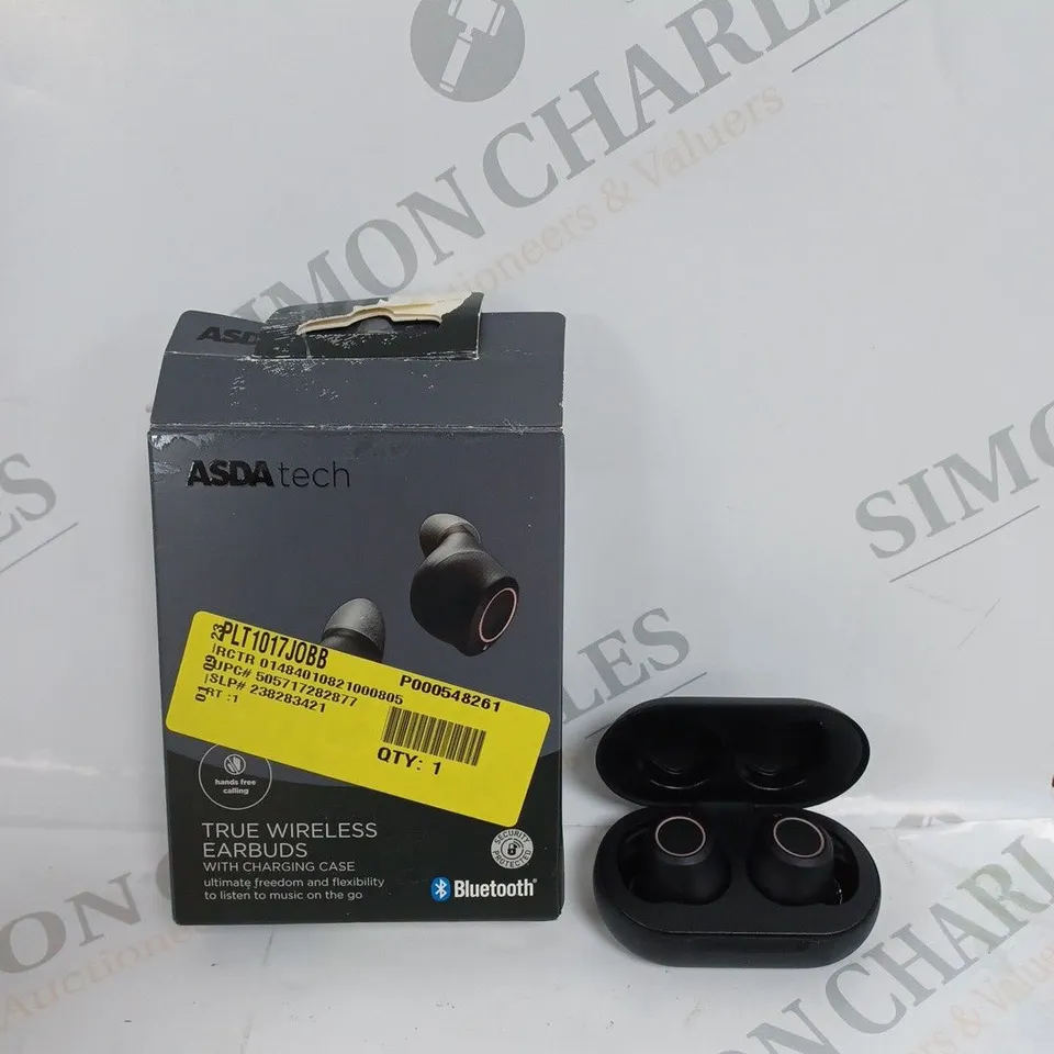 BOXED BLUETOOTH TRUE WIRELESS AIRBUDS WITH CHARGING CASE