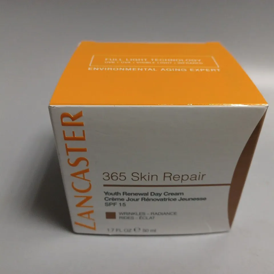 BOXED LANCASTER 365 SKIN REPAIR YOUTH RENEWAL DAY CREAM (50ml)