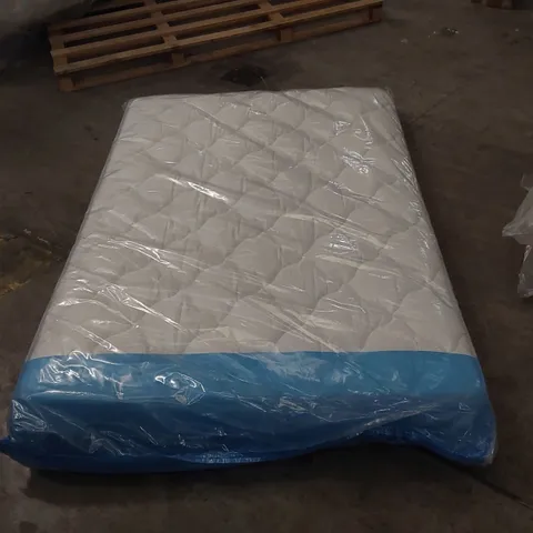 QUALITY BAGGED DOUBLE 135cm AIRSPRUNG LUXURY QUILTED MEDIUM MATTRESS