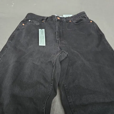 RIVER ISLAND RELAXED STRAIGHT JEANS - UK 10S