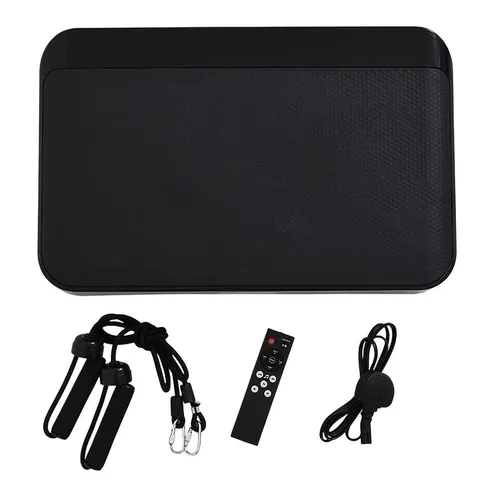 BLISS & BEYOND VIBRATION PLATE EXERCISE MACHINE – BOXED WITH REMOTE & ACCESSORIES