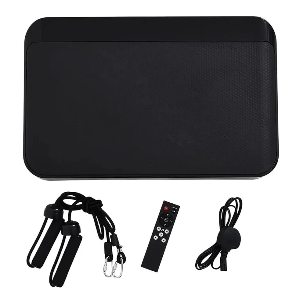 BLISS & BEYOND VIBRATION PLATE EXERCISE MACHINE – BOXED WITH REMOTE & ACCESSORIES
