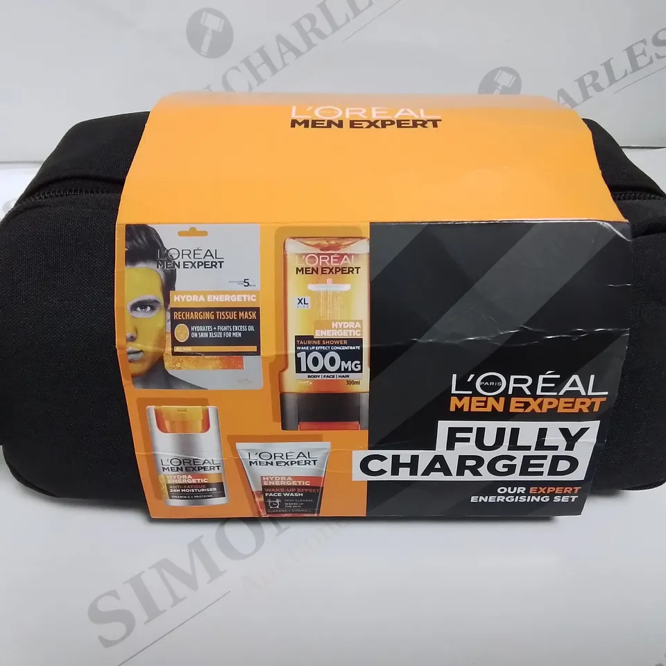 LOREAL MEN EXPERT FULLY CHARGED 4-PIECE SET