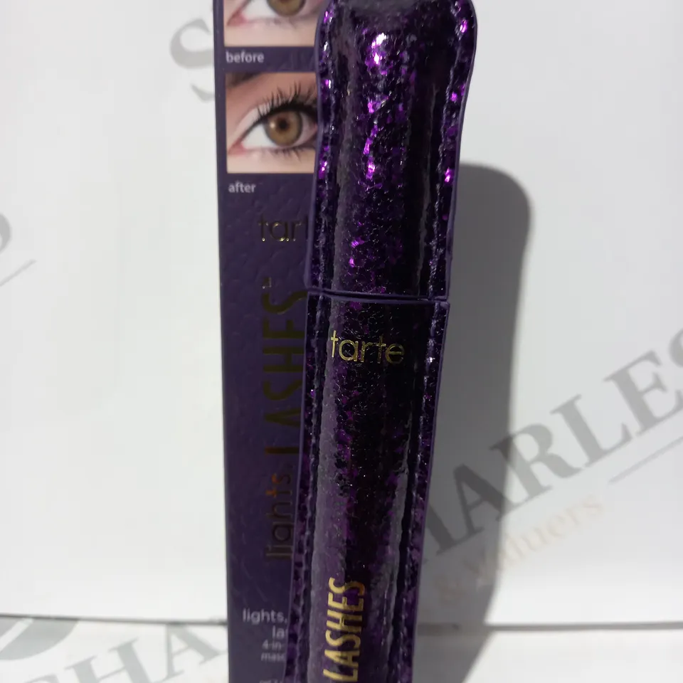 BOXED TARTE LIGHTS CAMERA LASHES 4-IN-1 MASCARA