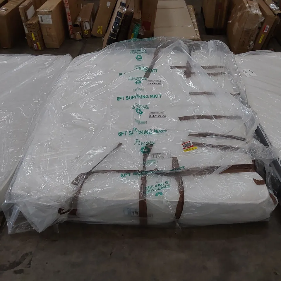 QUALITY BAGGED 5' KINGSIZE POCKET SPRUNG MATTRESS 