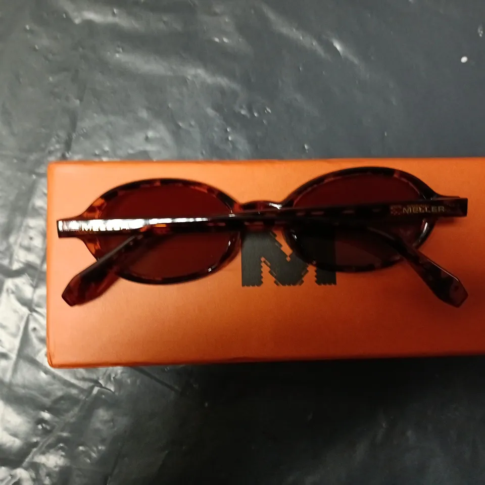 MELLER SUNGLASSES – TORTOIS(ES)HELL OVAL FRAME (BOXED)