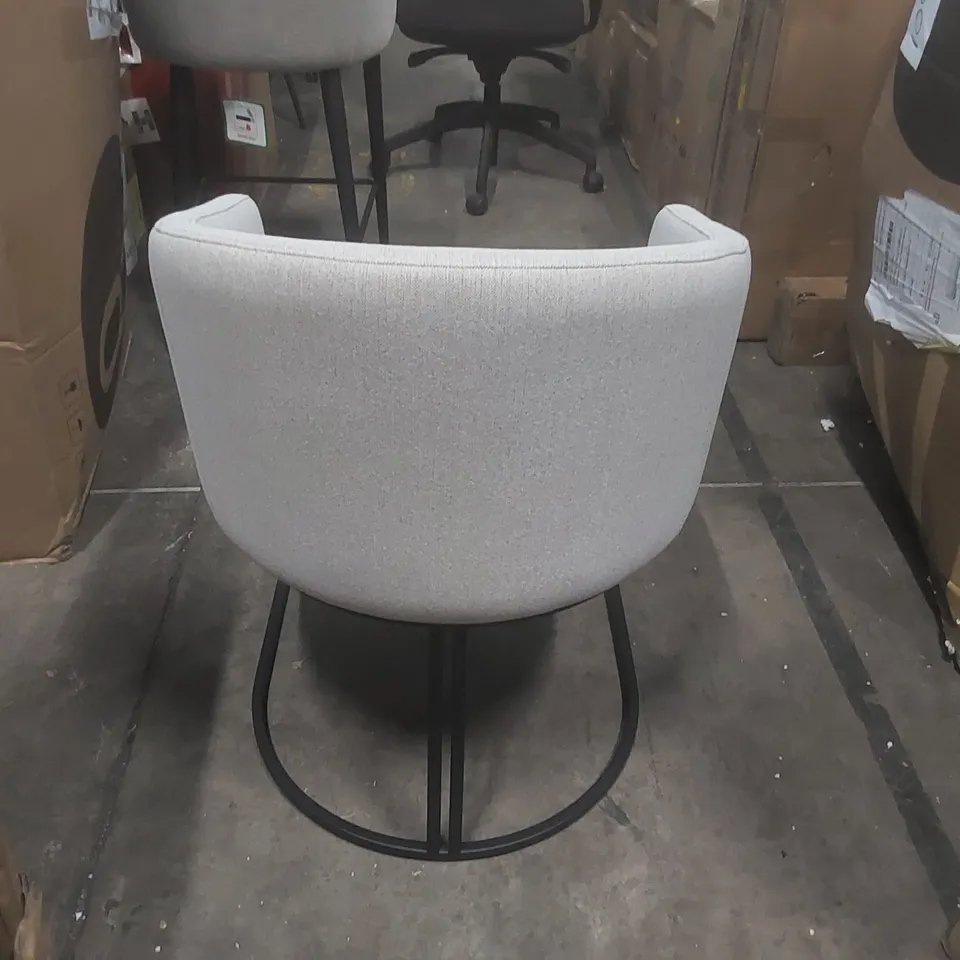 DANETTI DAKOTA NATURAL FABRIC DINING CHAIR