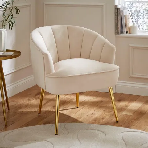 BOXED THIERRY TUB CHAIR - NATURAL 