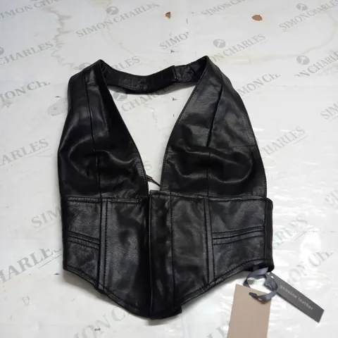 WOMENS URBAN CODE LEATHER TOP