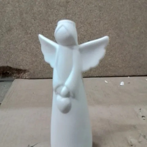 BOXED CERAMIC ANGEL SCULPTURE 